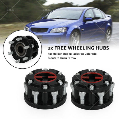Locking Hubs Set for Holden Jackaroo Rodeo Colorado Frontera Isuzu