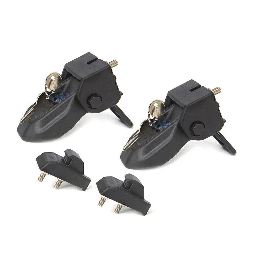 Anti-Theft Hood Latches Lock Set w/Key for Jeep Wrangler JL (2018-2020)