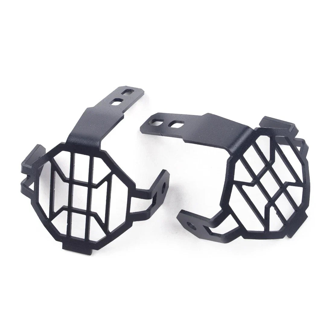 2 x Auxiliary Headlight Fog Light Covers for BMW R1200GS F800GS ADV (2004-2023)