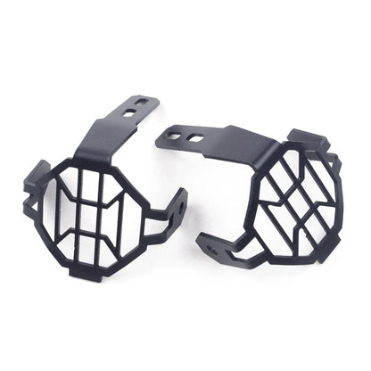2 x Auxiliary Headlight Fog Light Covers for BMW R1200GS F800GS ADV (2004-2023)