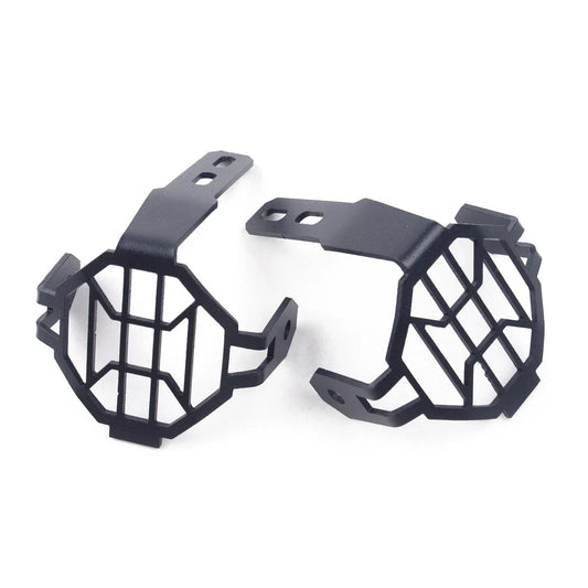 2 x Auxiliary Headlight Fog Light Covers for BMW R1200GS F800GS ADV (2004-2023)