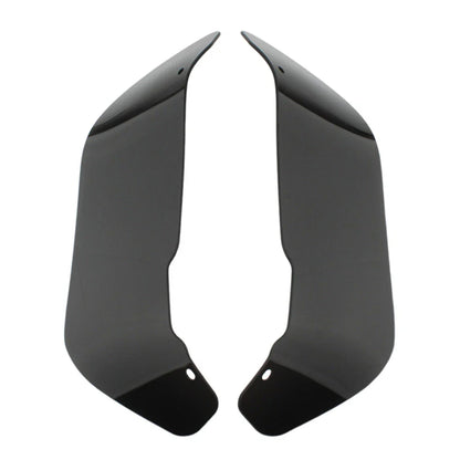 Black Front Windshield Side Spoiler for Honda GL1800 (2018-2024)