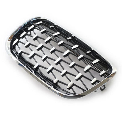 2 x Kidney Radiator Grille for BMW X5 E70, X6 E71, E72 Hybrid (2007-2013)