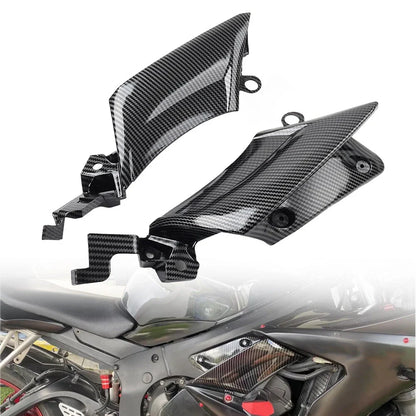 Carbon Fiber Side Trim Frame Covers for Yamaha YZF R6 R6S (2003-2009)
