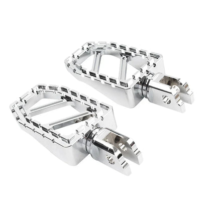 CNC Front Foot Pegs for Harley Softail Fat Boy Low Rider (2018-2023)
