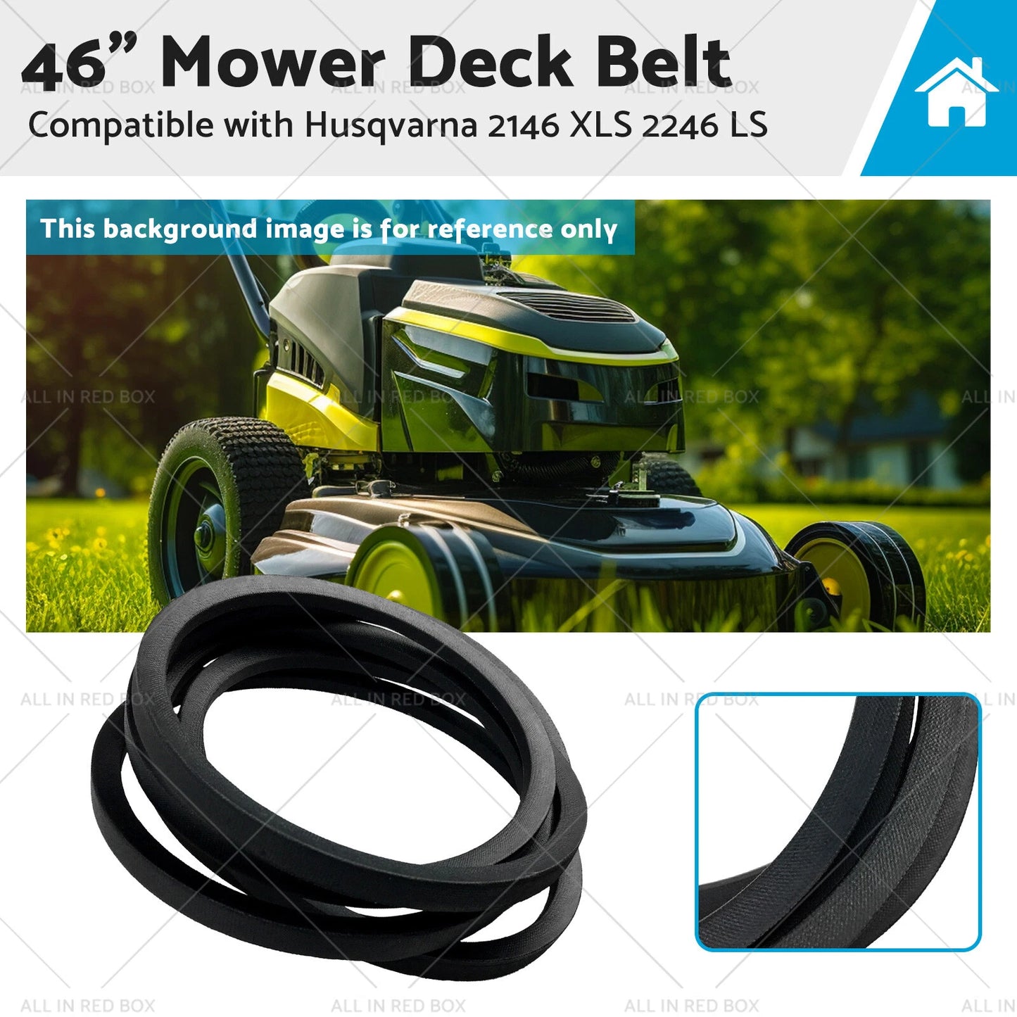 46" Mower Deck Belt for Husqvarna 405143 21546607