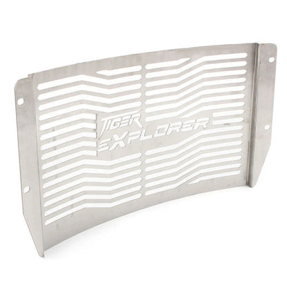 CNC Radiator Guard Protector Silver Grill Cover for TIGER 1200 EXPLORER (2012-2017)