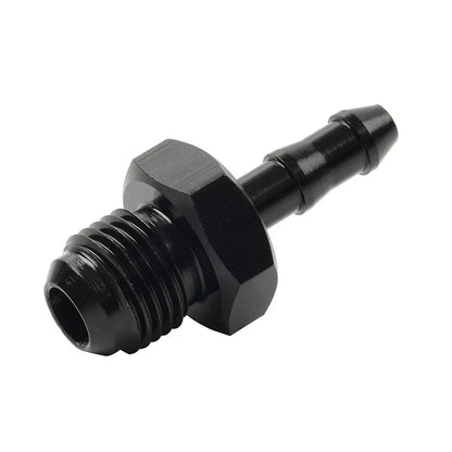 6AN Male to 3/8" Barb Push Lock Fitting Oil Fuel Hose Adapter for Car