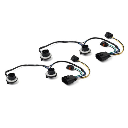 Headlight Wiring Harness Assembly Pair for Chevrolet Silverado, GMC Sierra (2007-2013)