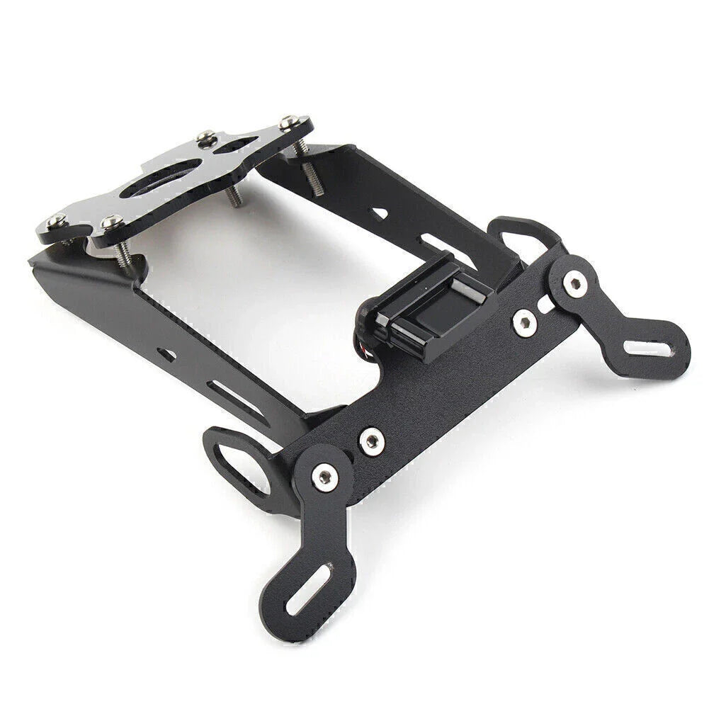 Black License Plate Holder Fender Eliminator for Yamaha MT-09 (2021-2022)