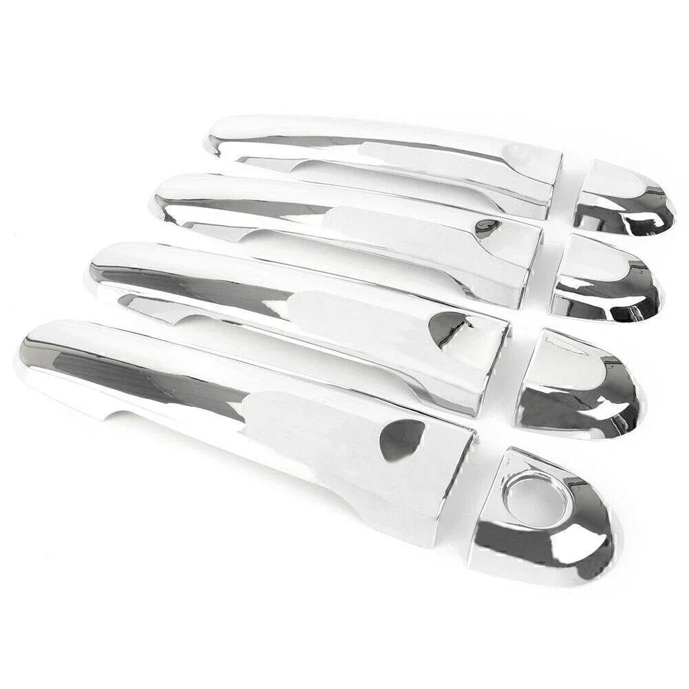 Chrome Door Handle Cover Trim for Nissan Sunny Versa (2014-2016)