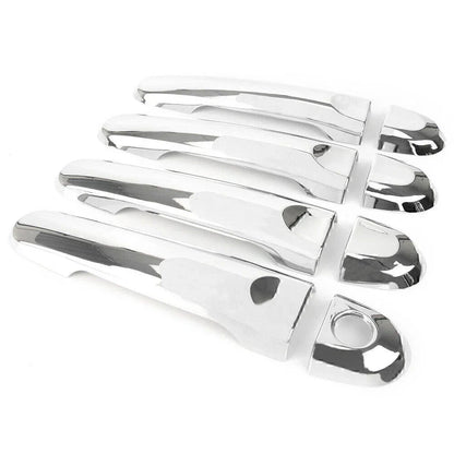 Chrome Door Handle Cover Trim for Nissan Sunny Versa (2014-2016)