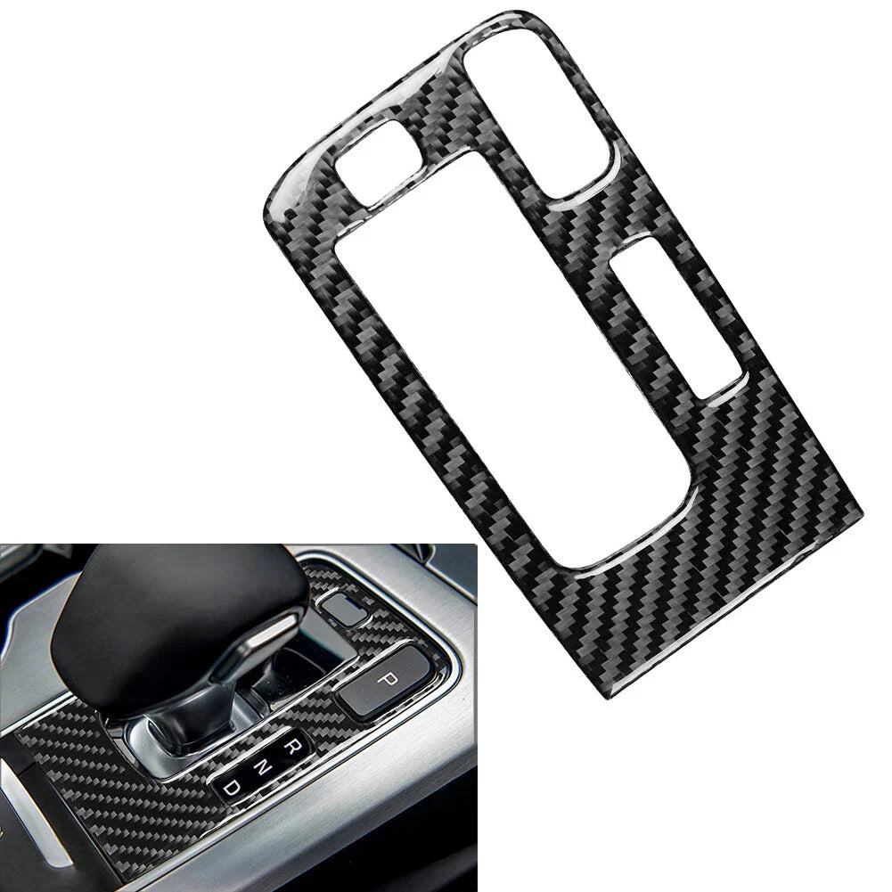 Black Gear Shift Control Panel Cover Trim for Kia Stinger (2018-2023)