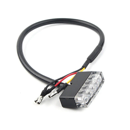 12V Red LED Turn Signal Indicator Lights for Motorcycle/Bike (All Years)