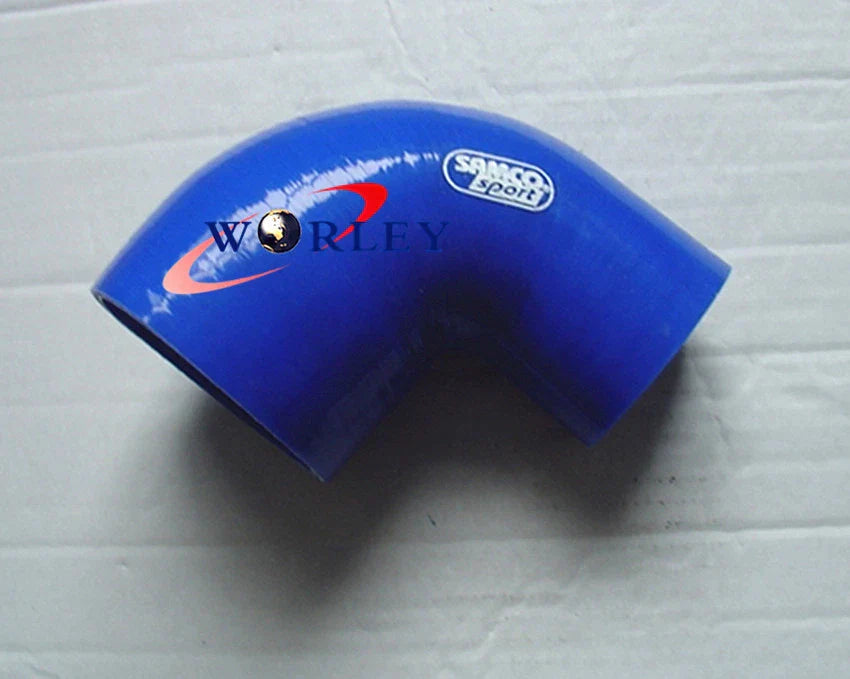 90 Degree Silicone Joiner Elbow Hose Intake Pipe 64mm-76mm for Car