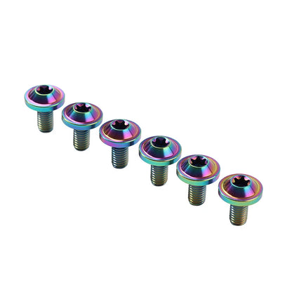 6 x M6x10mm Alloy Torx Head Screws for Motorcycle Bike