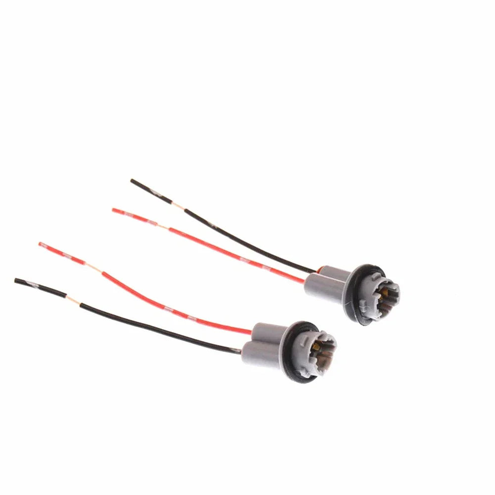 Car Lamp Holder Bulb Base Adapter for Turn Signal Light Socket T10 T15