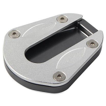 Gray Support Foot Side Stand Enlarger Pad for BENELLI TRK 502 (2017-2023)