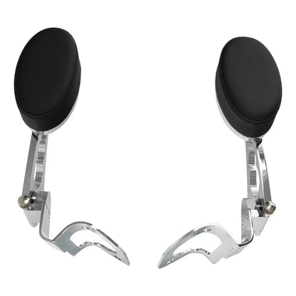 Chrome Rear Passenger Armrests for Harley Street Glide (2014-2025)