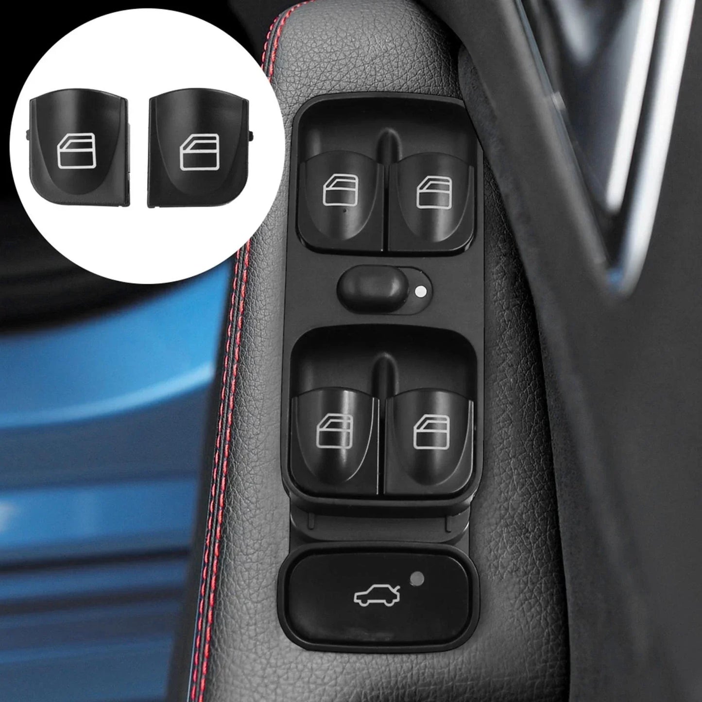 Master Control Window Button Switch Cap for Mercedes Benz (2002-2005)