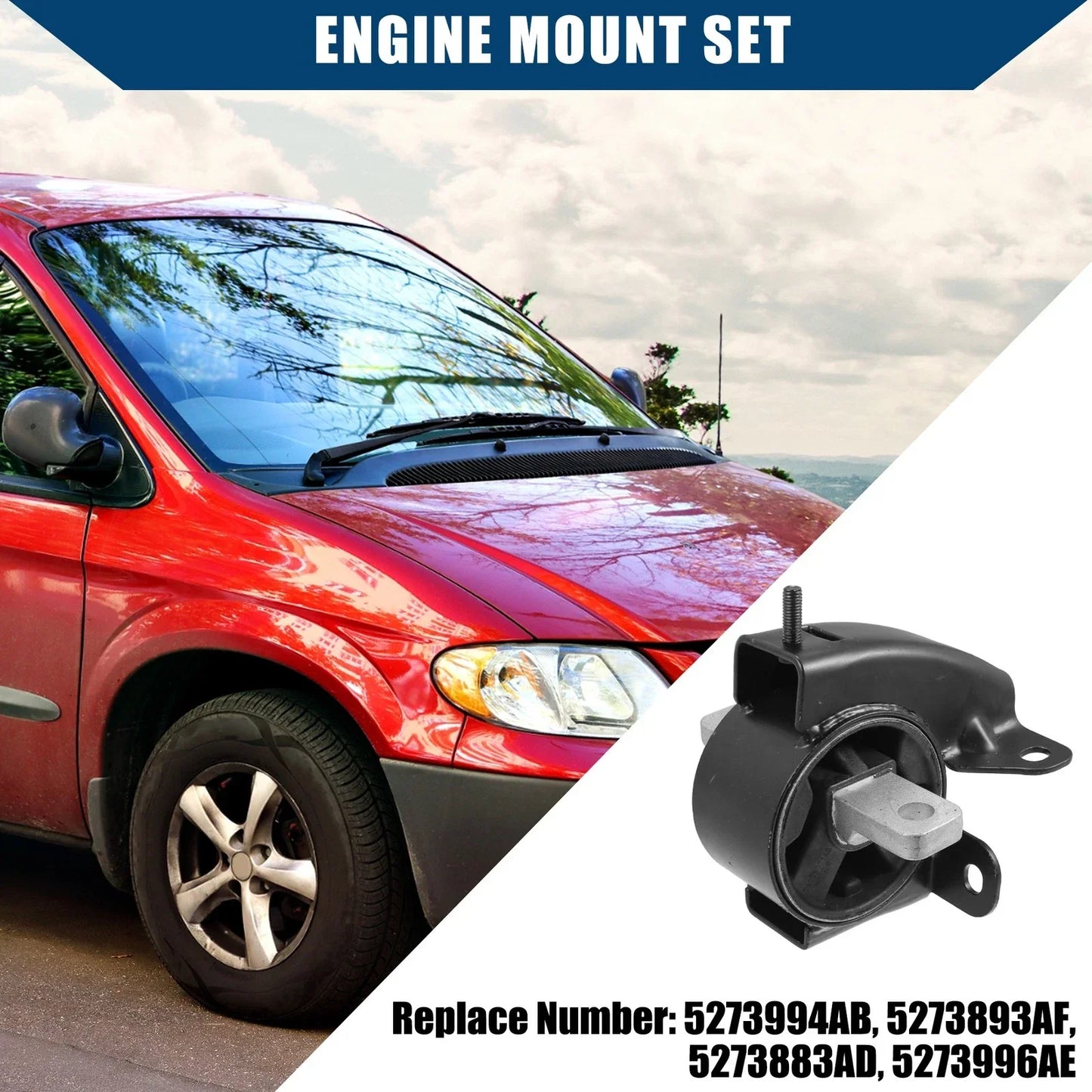 Engine Motor Mount for Dodge Grand Caravan (2011-2017)