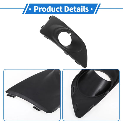 Front Right Fog Light Grill for Chevrolet Aveo (2011-2014) Black 1 x Piece