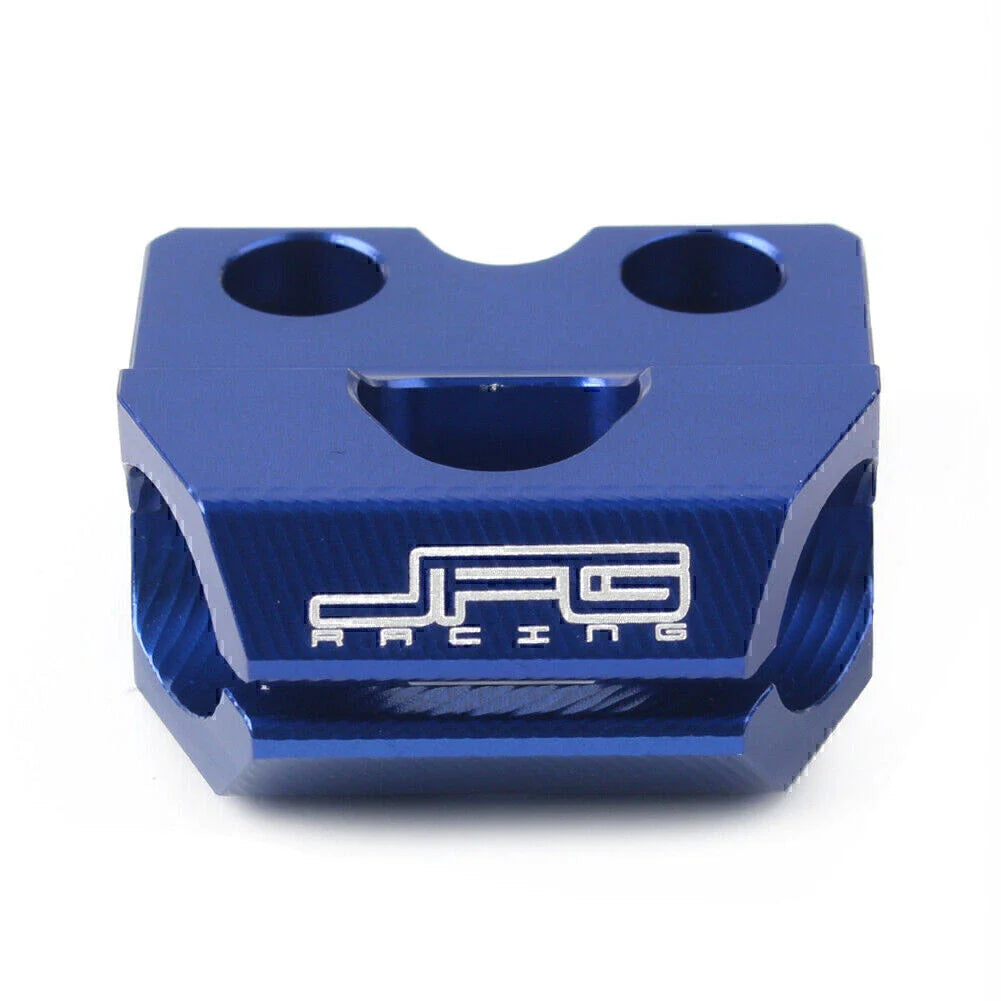 Blue Rear Brake Line Hose Snap Clamp for Yamaha YZ125 YZ250 YZ250F YZ450F WR250R (2002-2023)