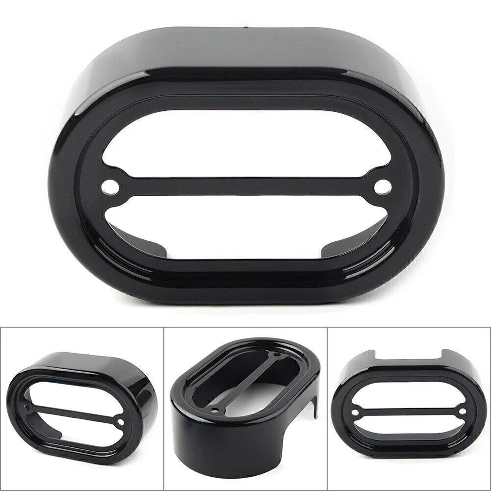 Black Drag Regulator Cover for Harley Davidson Softail FXST FLST FXSTD (2001-2006)