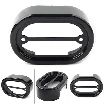 Black Drag Regulator Cover for Harley Davidson Softail FXST FLST FXSTD (2001-2006)