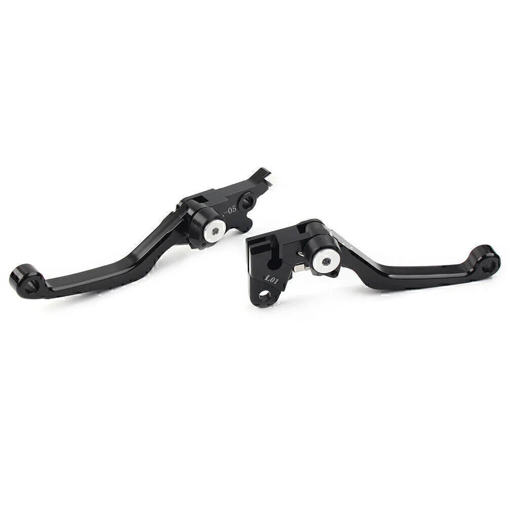 Black CNC Pivot Brake Clutch Levers for Honda XR250 XR400 (1995-2007)