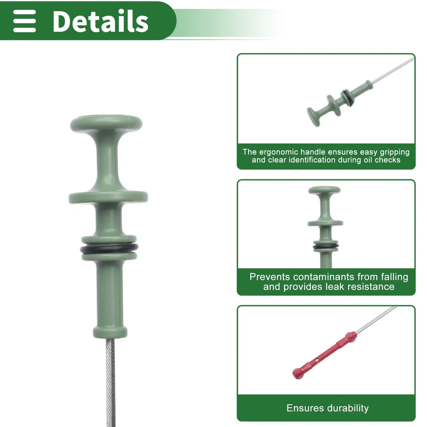 Oil Level Dipstick for Mercedes-Benz C300 (2008)
