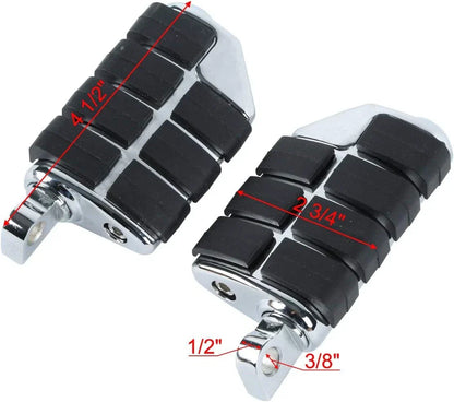 Footpeg Footrest Mounts for Harley Yamaha Softail Dyna FXST Iron 883 (2004-2023)