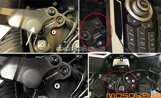 Adjustable Handlebar Mount Risers for Honda Goldwing GL1800 (2018-2019)