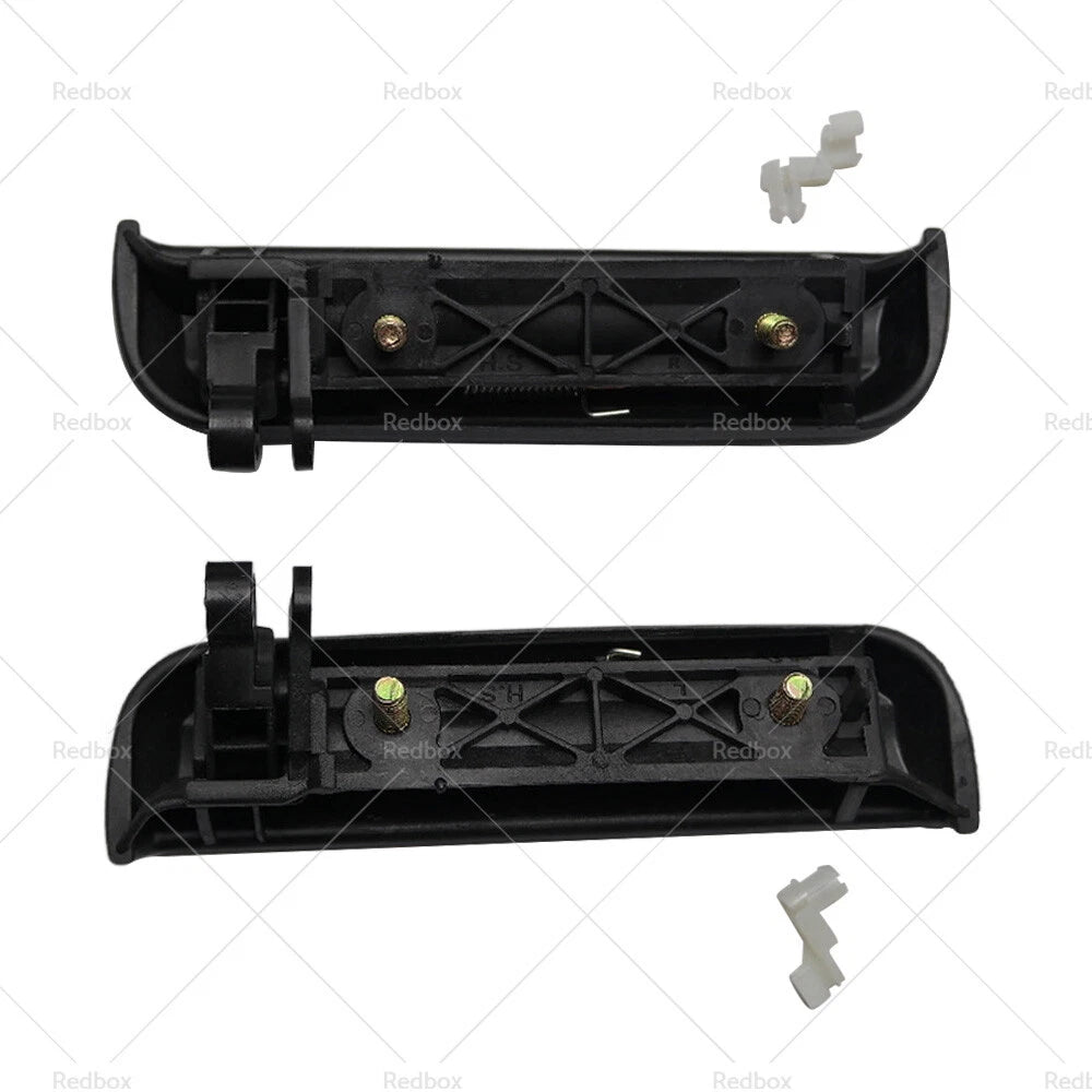 Pair Black FRONT Outer Door Handles for Toyota Starlet EP91 (1996-1999)