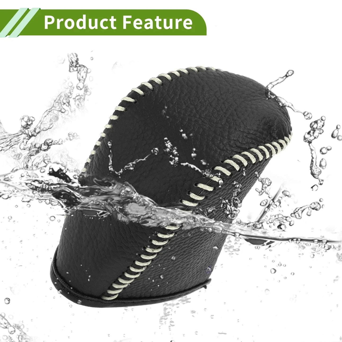 Dodge Journey Gear Shift Knob Cover 2011-2020 Pebbled Black Beige