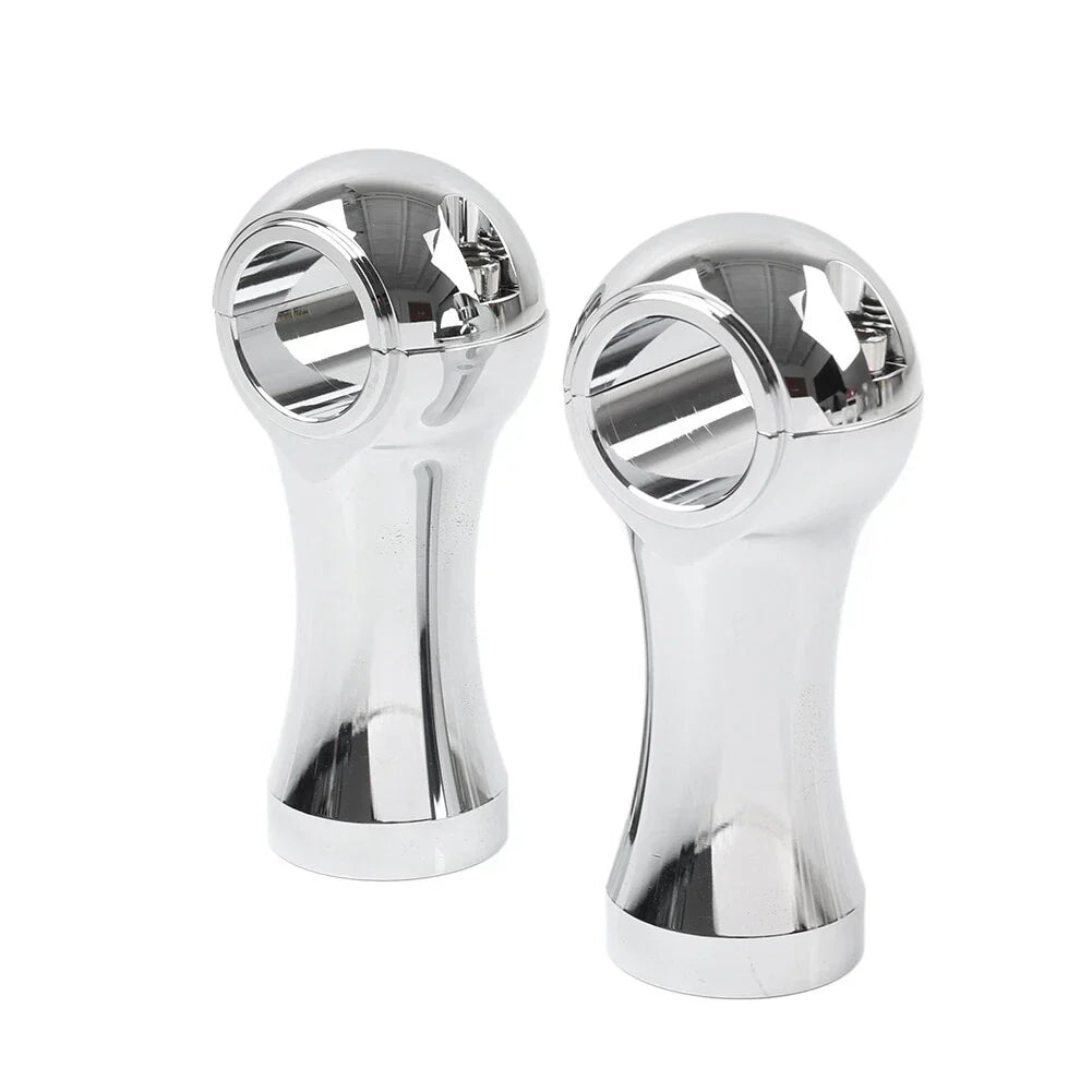 4" Handlebar Riser Clamp Mount for Harley Dyna Softail