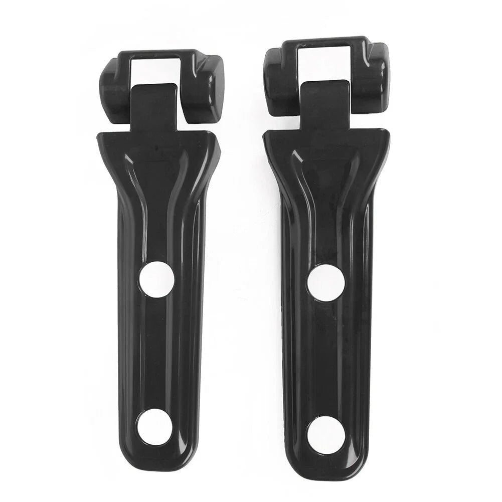 Spare Tire Tailgate Hinge Covers for Jeep Wrangler JL (2018-2022) Black