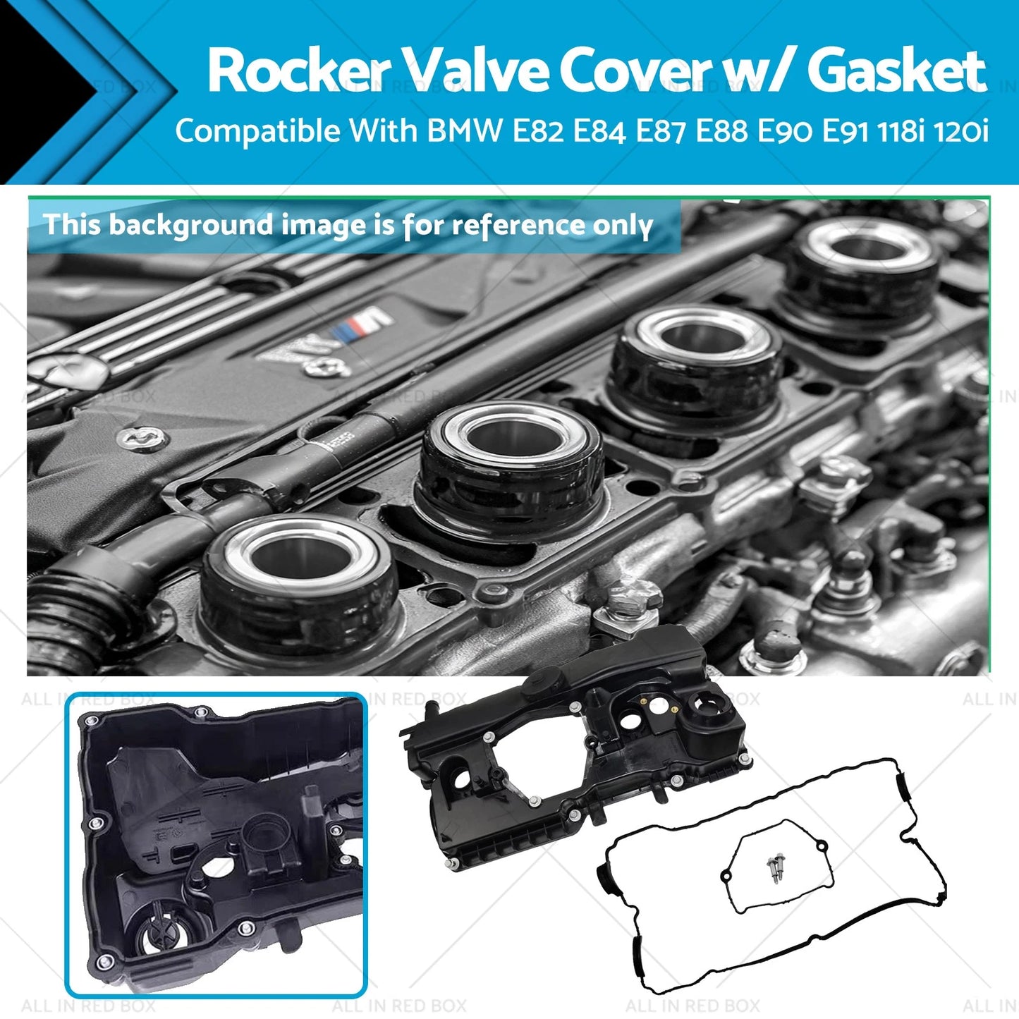 Valve Cover & Gasket for BMW E82 E87 E88 E90 E91 118i 120i 318i 320i (2007-2013)