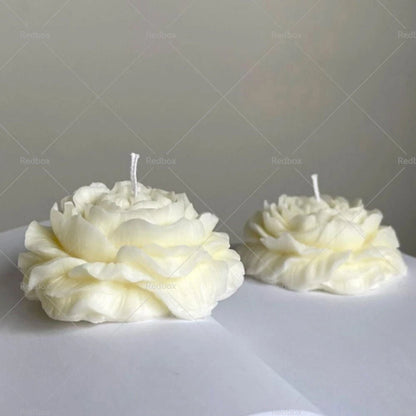 Silicone Mould for Peony Aromatherapy Soap Wax Candle DIY Craft