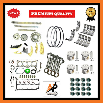 Engine Timing Chain Kit + Rebuild Parts for Jaguar 2.0D AJ200D (2012–2019)