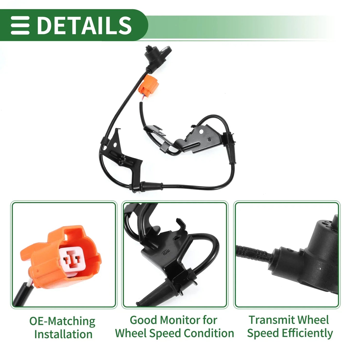 ABS Wheel Speed Sensor for Honda Stream Front Right (2000-2006)