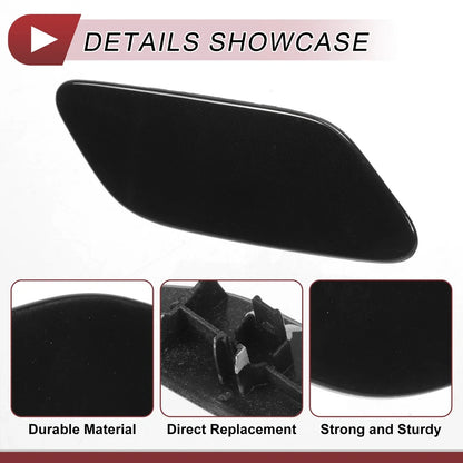 Front Right Washer Nozzle Cover for Lexus ES300h (2019-2022) - Black 1 x Cap