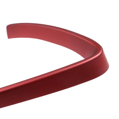 Red Front Bumper Grille Trim Cover for Alfa Romeo Stelvio (2017-2021)