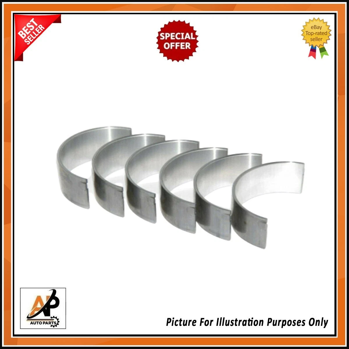 Big End Con Rod Bearings STD Size Replacement for Kia Sorento (2016–2020)
