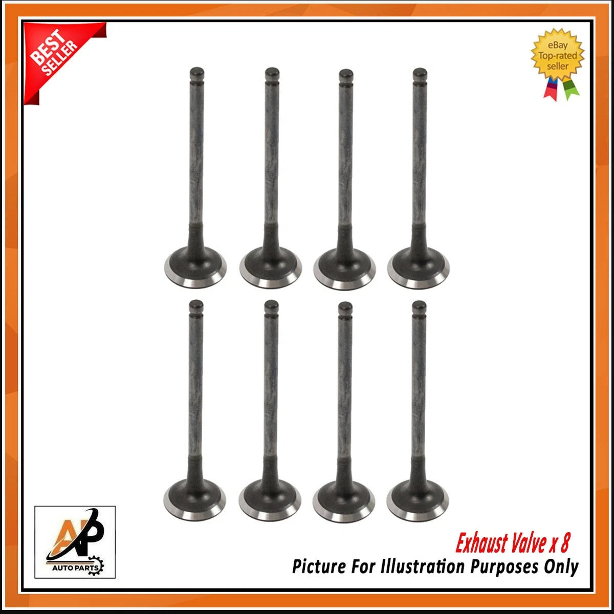 Exhaust Valve Replacement for Hyundai Kia G4FD 1.6L Accent Elantra (2011–2020)