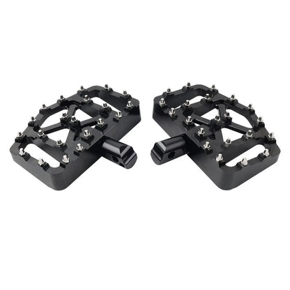 Black Rear FootPeg Passenger Pedal for Harley FXBB FXLR FXLRS FXLRST FXST FLSB (2018-2023)