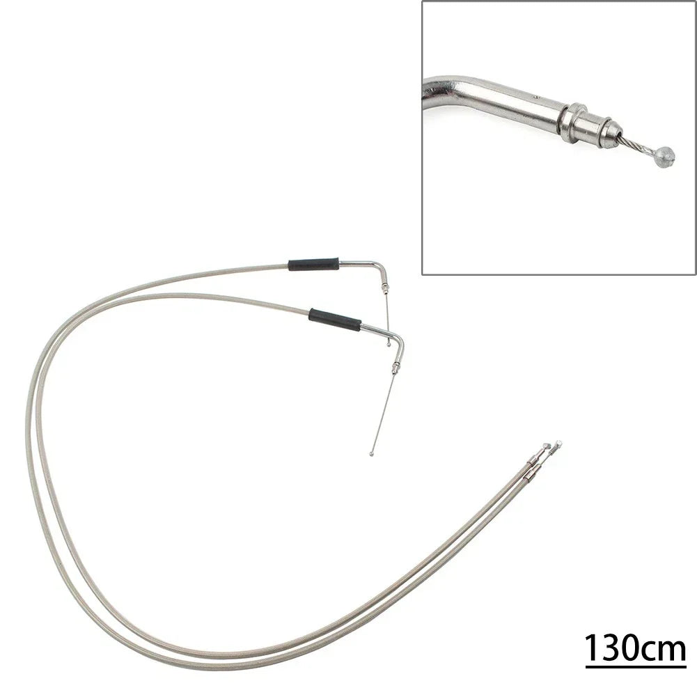 130cm Throttle Cable for Harley Sportster XL1200 883 Dyna Road King (2004-2023)