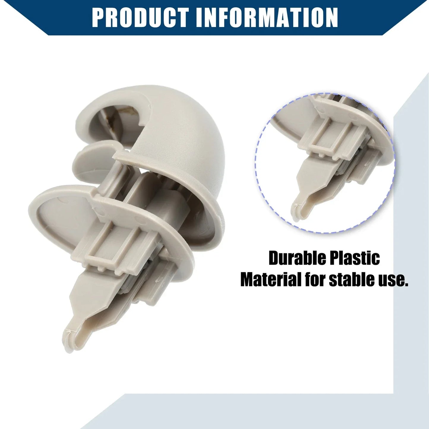 Coat Hook Clothes Hanger for Dodge RAM 1500 2500 (2002-2005) Gray