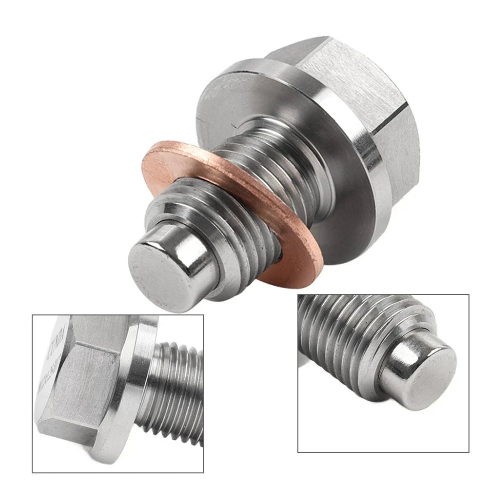 M12x1.25 Magnetic Oil Drain Plug for Toyota, Lexus, Infiniti