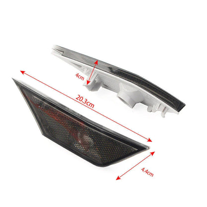 Side Marker Lights Turn Signal Lamps with LED Bulbs for Honda Civic (2016-2021)